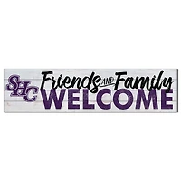 Spring Hill Badgers 10" x 40" Friends & Family Welcome Sign
