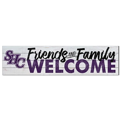 Spring Hill Badgers 10" x 40" Friends & Family Welcome Sign