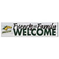 SUNY Delhi Broncos 10" x 40" Friends & Family Welcome Sign