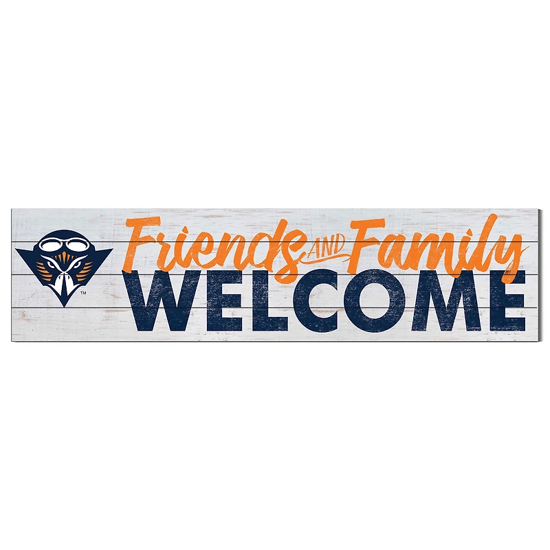 Tennessee-Martin Skyhawks 10" x 40" Friends & Family Welcome Sign