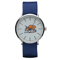 Navy Bucknell Bison Stitch Nylon Strap Watch