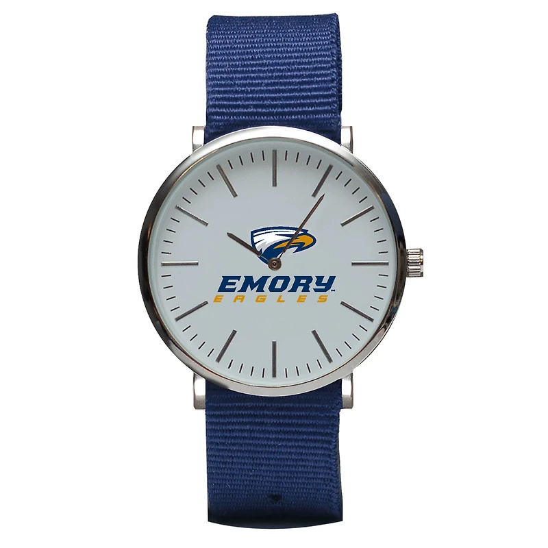 Navy Emory Eagles Stitch Nylon Strap Watch
