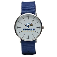 Navy Emory Eagles Stitch Nylon Strap Watch