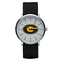 Black Grambling Tigers Stitch Nylon Strap Watch
