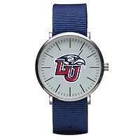 Navy Liberty Flames Stitch Nylon Strap Watch