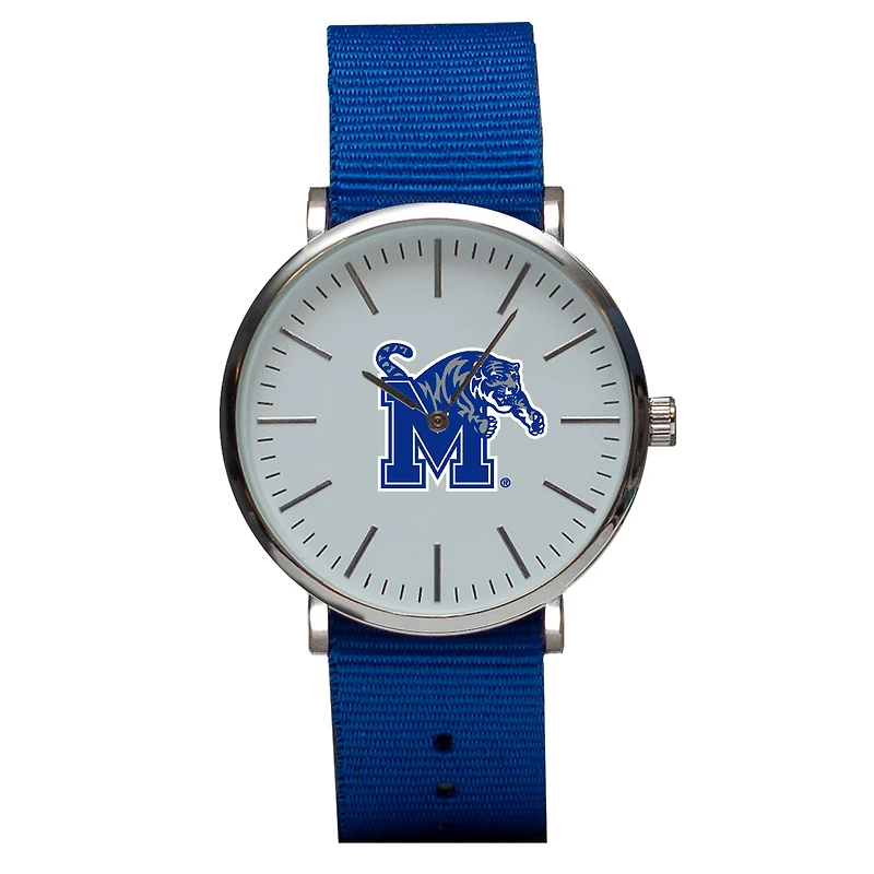 Royal Memphis Tigers Stitch Nylon Strap Watch