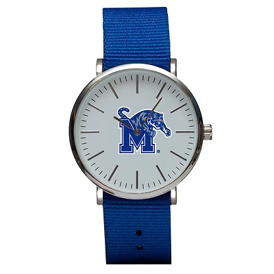 Royal Memphis Tigers Stitch Nylon Strap Watch
