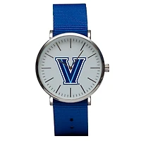 Blue Villanova Wildcats Stitch Nylon Strap Watch