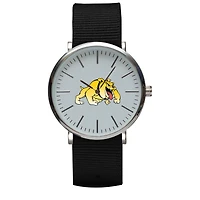 Black Bowie State Bulldogs Stitch Nylon Strap Watch