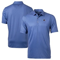 Men's Cutter & Buck Navy UTSA Roadrunners Pike Banner Print Stretch Performance Polo