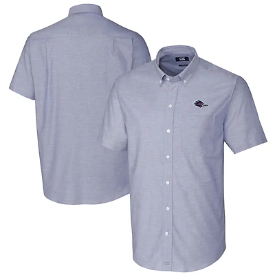 Men's Cutter & Buck  Light Blue UTSA Roadrunners  Oxford Stretch Button-Down Shirt