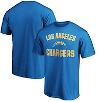 Men's Fanatics Powder Blue Los Angeles Chargers Victory Arch T-Shirt