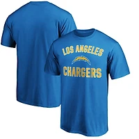 Men's Fanatics Powder Blue Los Angeles Chargers Victory Arch T-Shirt