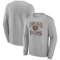Men's Gray Chicago Bears Playability Pullover Sweatshirt