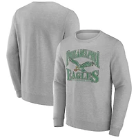Men's Gray Philadelphia Eagles Playability Pullover Sweatshirt