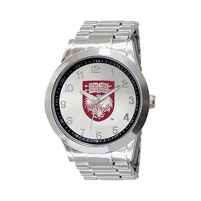 Men's Silver UChicago Maroons Integris Stainless Steel Watch