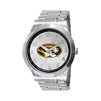 Men's Silver Missouri Tigers Integris Stainless Steel Watch