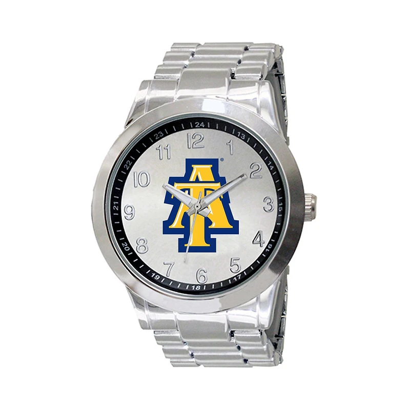 Men's Silver North Carolina A&T Aggies Integris Stainless Steel Watch
