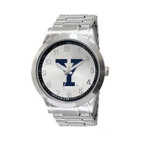 Men's Silver Yale Bulldogs Integris Stainless Steel Watch