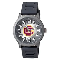 Men's Black Bethune-Cookman Wildcats Enigma Silicone Strap Watch
