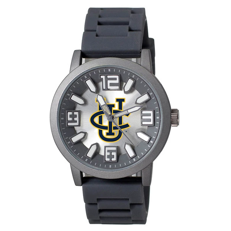 Men's Black UC Irvine Anteaters Enigma Silicone Strap Watch
