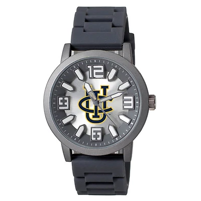 Men's Black UC Irvine Anteaters Enigma Silicone Strap Watch