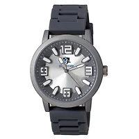 Men's Black Johns Hopkins Blue Jays Enigma Silicone Strap Watch