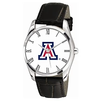 Men's Black Arizona Wildcats Berkeley Leather Watch