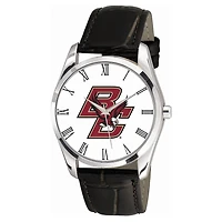 Men's Black Boston College Eagles Berkeley Leather Watch