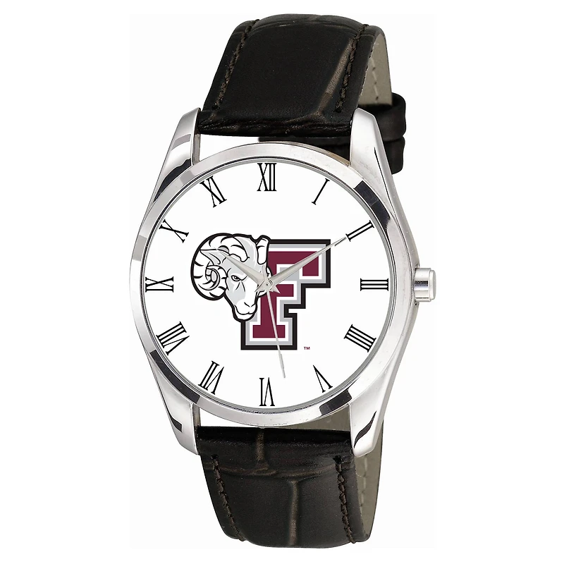 Men's Black Fordham Rams Berkeley Leather Watch