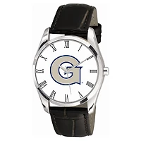 Men's Black Georgetown Hoyas Berkeley Leather Watch