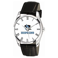 Men's Black Johns Hopkins Blue Jays Berkeley Leather Watch