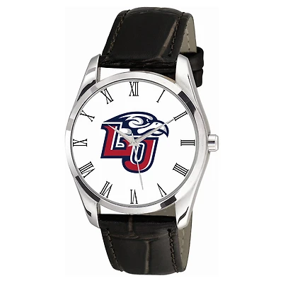 Men's Black Liberty Flames Berkeley Leather Watch