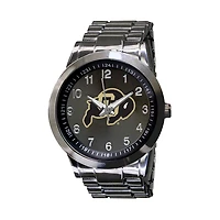 Men's Gunmetal Colorado Buffaloes Integris Stainless Steel Watch