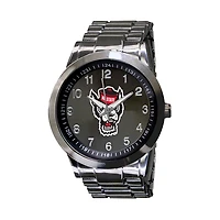 Men's Gunmetal NC State Wolfpack Integris Stainless Steel Watch