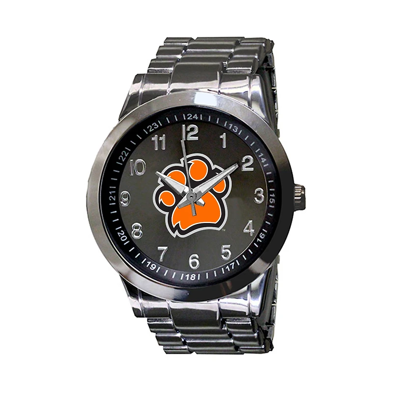 Men's Gunmetal Rochester Institute of Technology Tigers Integris Stainless Steel Watch