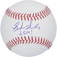 Brandon Nimmo New York Mets Autographed Baseball with "LGM" Inscription