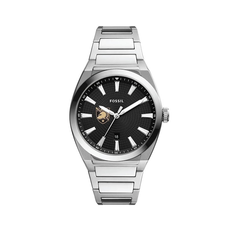 Men's Fossil  Black Army Black Knights Everett Stainless Steel Watch