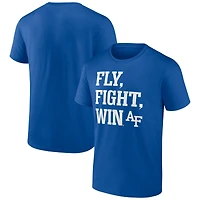 Men's  Royal Air Force Falcons Home Field Win T-Shirt