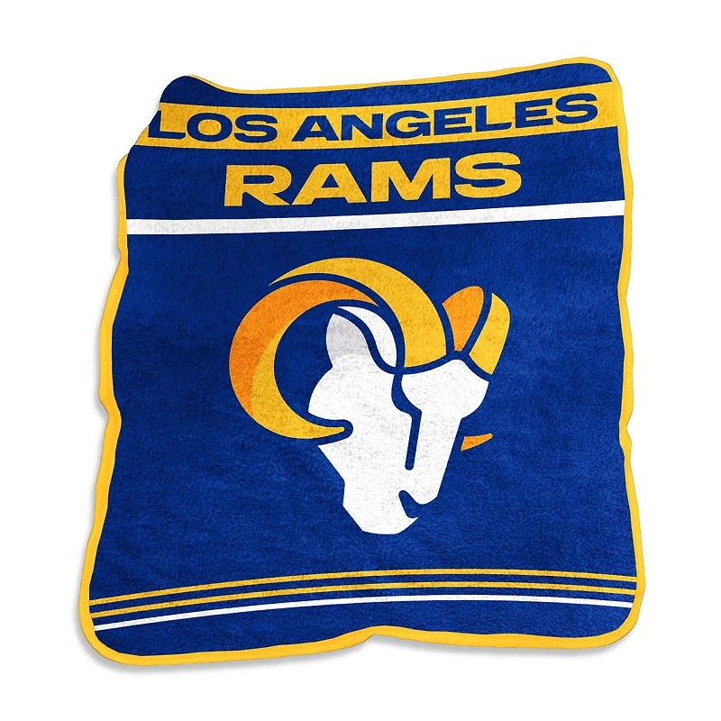 Los Angeles Rams 50" x 60" Gameday Raschel Throw Blanket