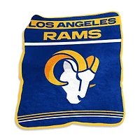 Los Angeles Rams 50" x 60" Gameday Raschel Throw Blanket