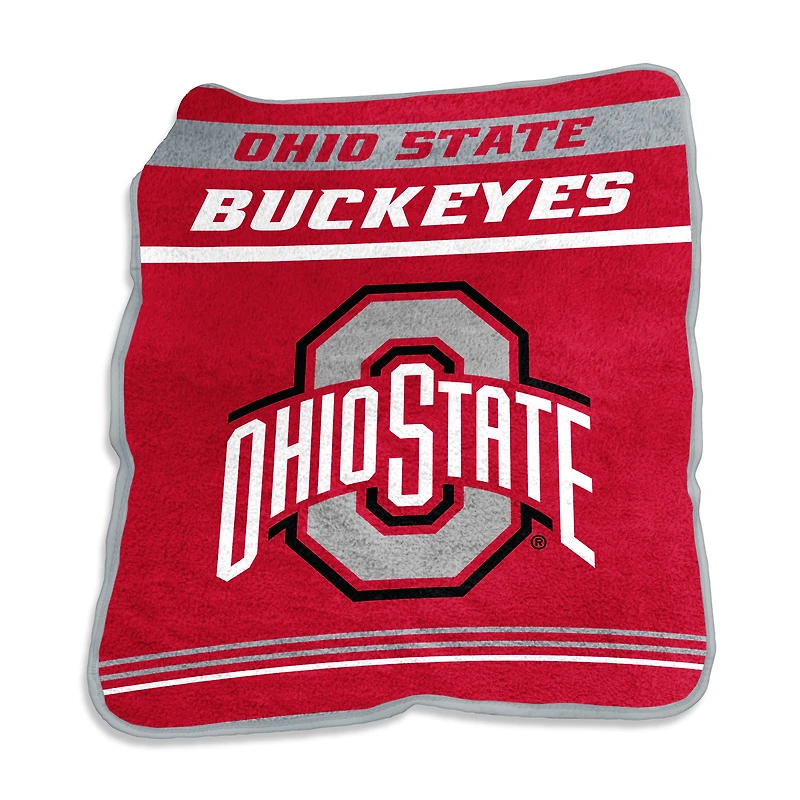 Ohio State Buckeyes 50" x 60" Gameday Raschel Throw Blanket