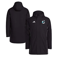 Men's adidas Black Minnesota United FC Tiro 24 Full-Zip Hoodie Winter Parka
