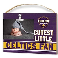 Carlow University Celtics 8'" x 10" Cutest Little Team Logo Clip Photo Frame