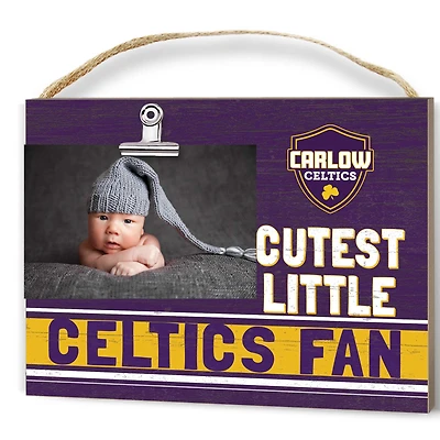 Carlow University Celtics 8'" x 10" Cutest Little Team Logo Clip Photo Frame