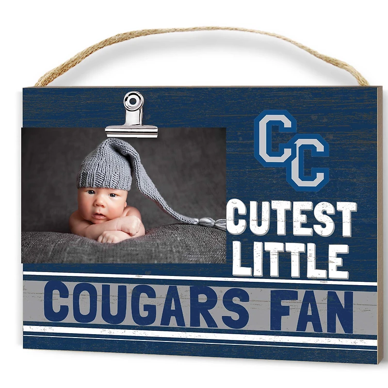 Columbia College of Missouri Cougars 8'" x 10" Cutest Little Team Logo Clip Photo Frame