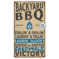 Andrews University Cardinals 11" x 20" Indoor/Outdoor BBQ Sign