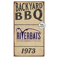 Austin Community College 11" x 20" Indoor/Outdoor BBQ Sign