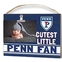 Pennsylvania Quakers 8'" x 10" Cutest Little Team Logo Clip Photo Frame