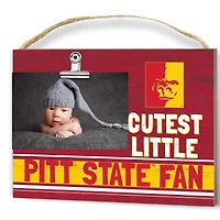 Pittsburg State Gorillas 8'" x 10" Cutest Little Team Logo Clip Photo Frame